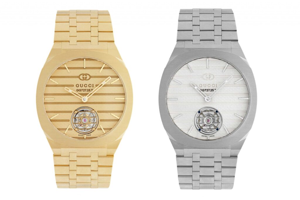 The GUCCI 25H – High Watchmaking in Slim Cases