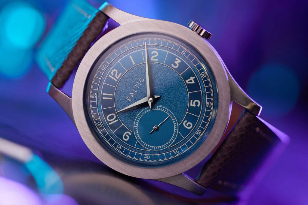 Baltic and A Collected Man release limited edition MR01 Blue Roulette