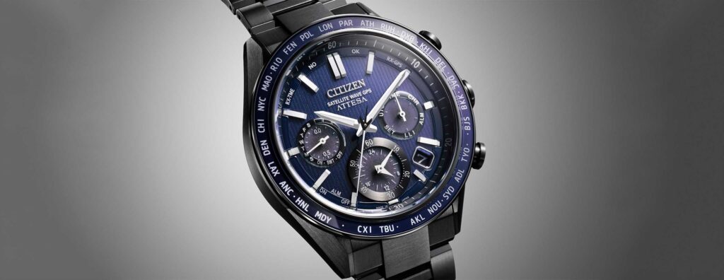 Citizen’s Most Advanced Attesa F950 Eco-Drive Satellite Wave GPS Watch
