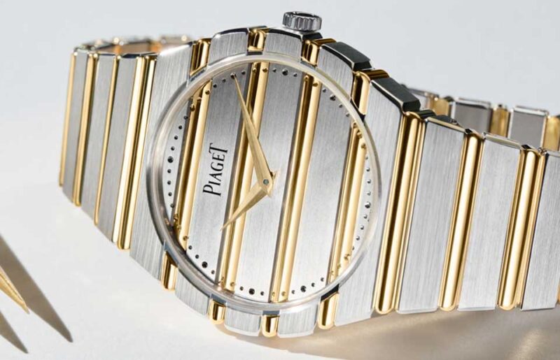 Two-Tone Fanfare: Piaget Polo Hits the High Notes