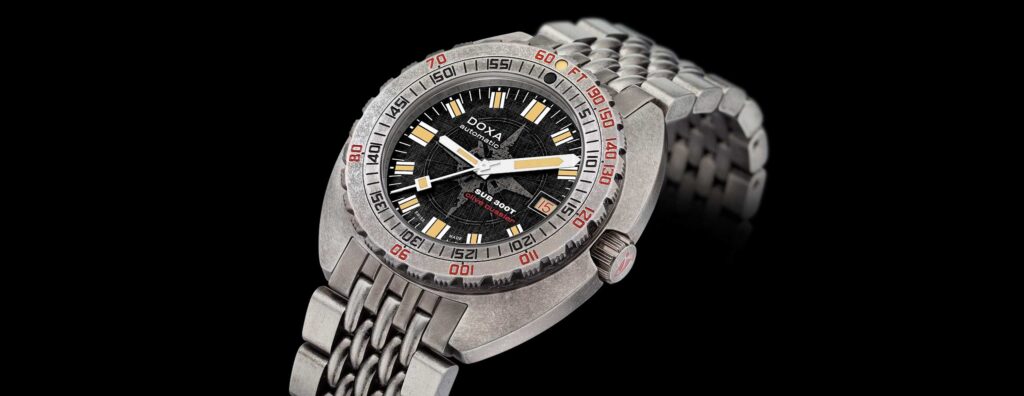 Doxa’s New SUB 300T Sharkhunter Is A Nod To Another Clive Cussler Adventure