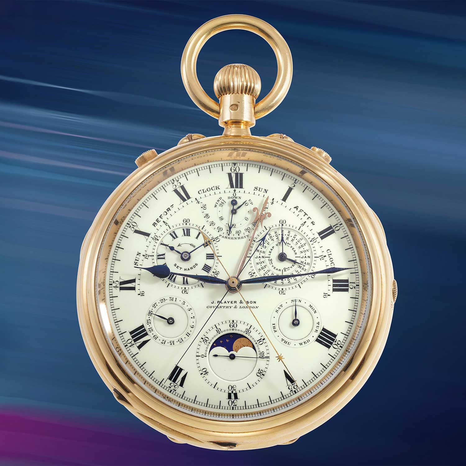 Hyper Complication by J. Player & Sons, circa 1907 (Image: Phillips)