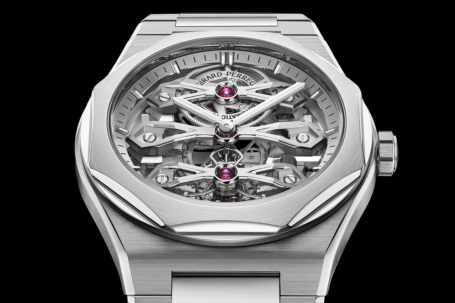 Girard-Perregaux Laureato Three Gold Bridges