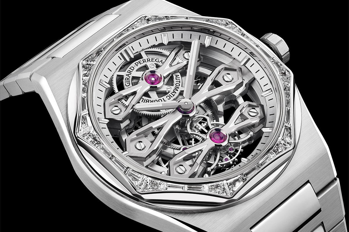 Girard-Perregaux Laureato Three Gold Bridges