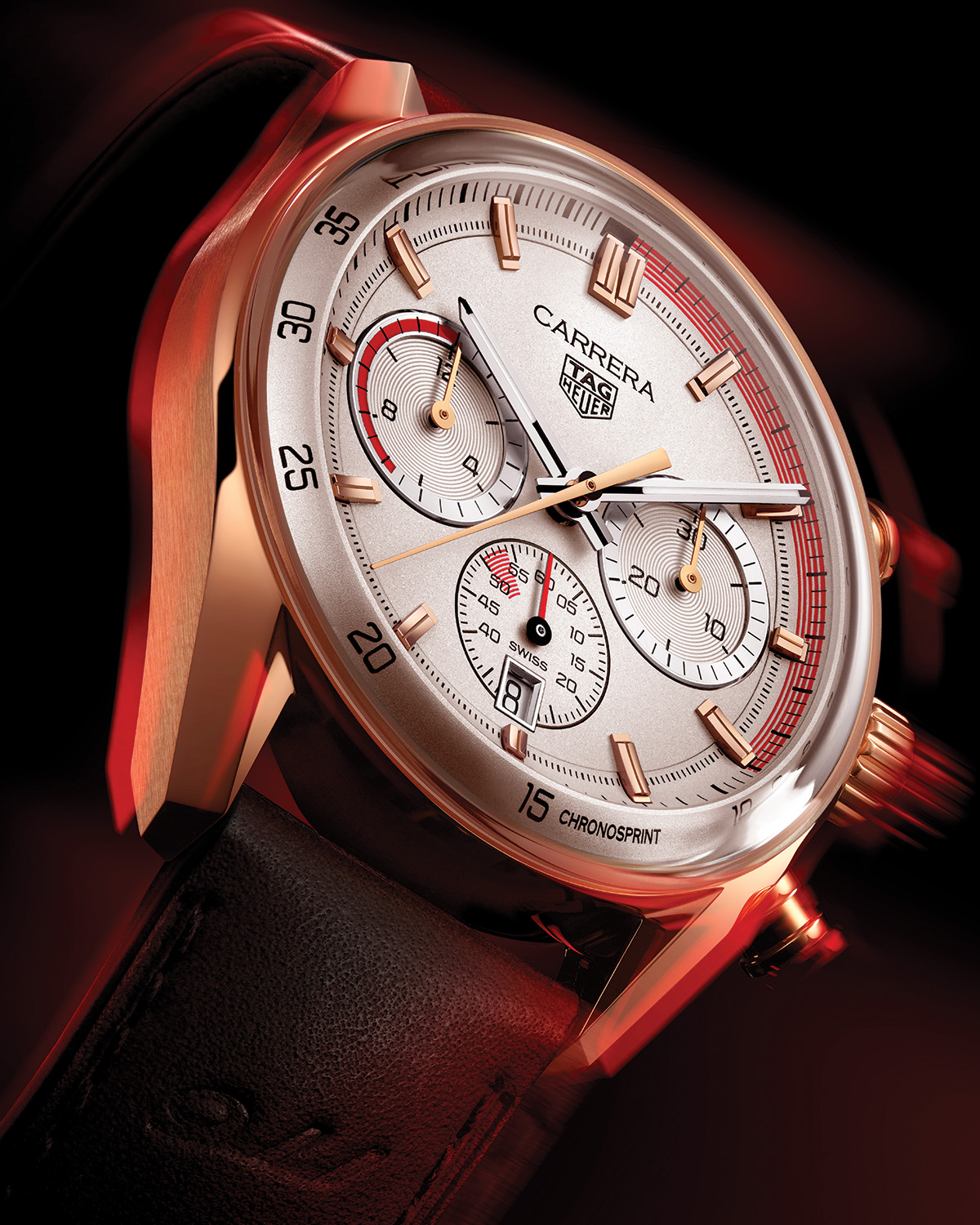 TAG Heuer Carrera Chronosprint express a modern, innovative approach to horology