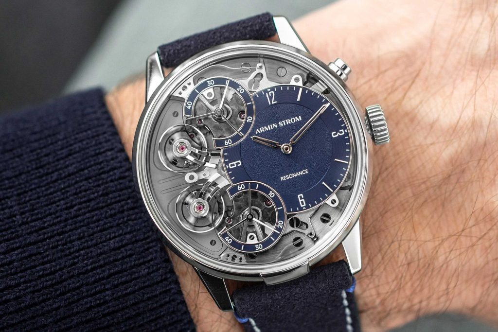 Introducing the Armin Strom Mirrored Force Resonance Manufacture Edition Blue