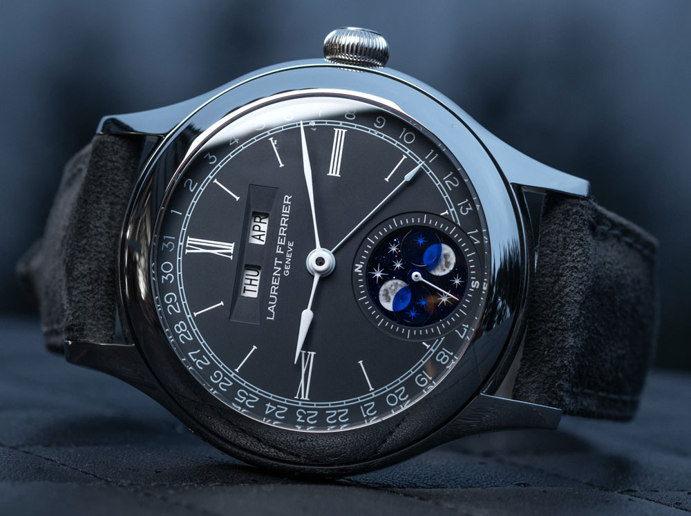 Laurent Ferrier at Watches & Wonders 2024: The Classic Moon new annual calendar with a gorgeous moon phase display