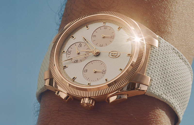 The New Parmigiani Fleurier Tonda PF Sport Chronograph In Rose Gold Sandstone