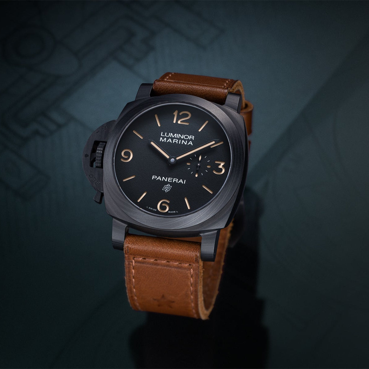 Featured image of Panerai x Revolution Luminor Marina Carbotech “Destro” PAM01708
