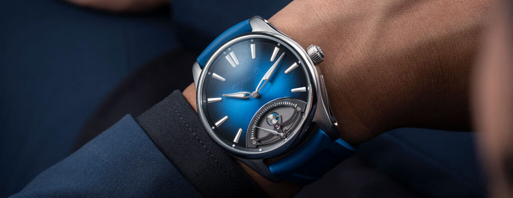 H. Moser & Cie. Presents A Whimsical Yet Serious Pioneer Retrograde Seconds