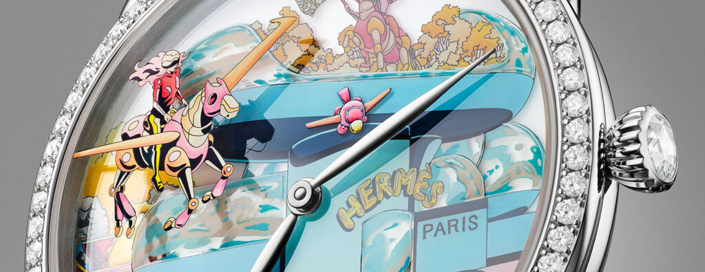 Hermès Arceau Locomotion Transforms The Faubourg Boutique Into Pop-Art Vision