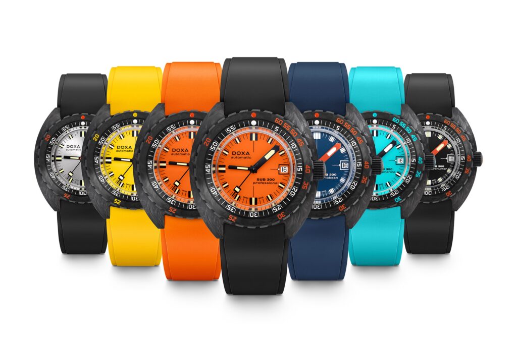 Introducing Doxa SUB 300 Carbon COSC