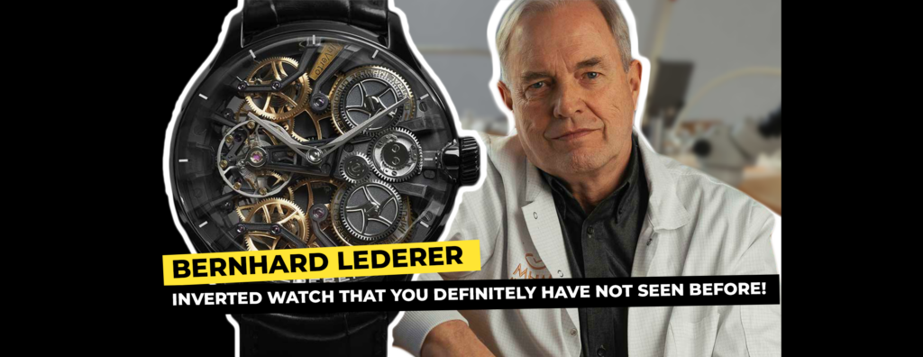 Bernhard Lederer’s New Watch Is Insanely Cool…. and Inverted? | Bernhard Lederer CIC InVerto!